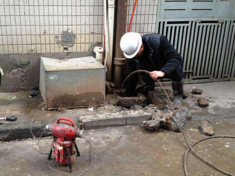 雨城疏通下水道-洗菜池疏通